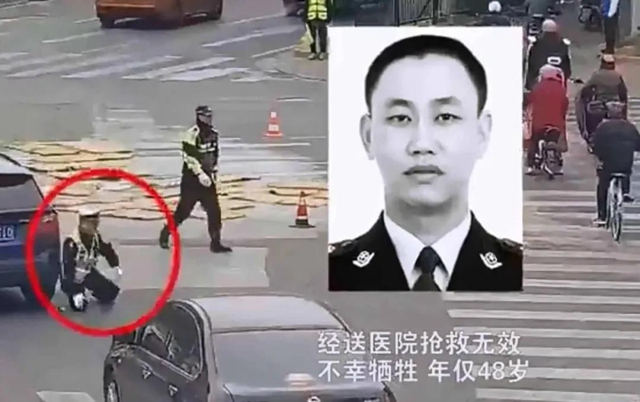 【警惕】交警執(zhí)勤時，突發(fā)心梗去世？