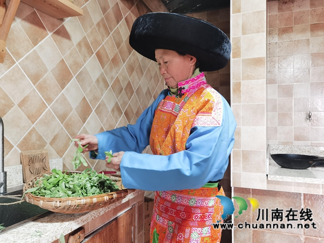古藺縣大寨苗族鄉(xiāng)：古法制作軟萩粑，其樂融融迎春天(圖7)