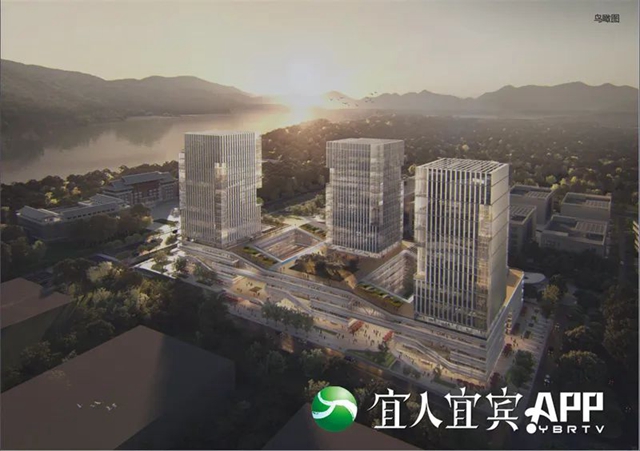 預(yù)計(jì)年底交付使用！宜賓市“雙城”大學(xué)科技園項(xiàng)目初現(xiàn)雛形(圖1)