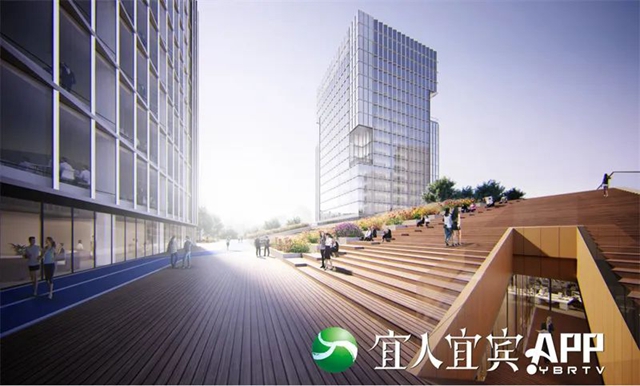 預(yù)計(jì)年底交付使用！宜賓市“雙城”大學(xué)科技園項(xiàng)目初現(xiàn)雛形(圖3)