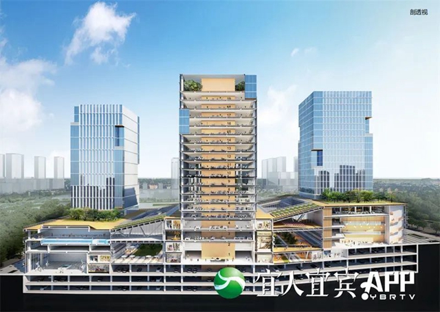預(yù)計(jì)年底交付使用！宜賓市“雙城”大學(xué)科技園項(xiàng)目初現(xiàn)雛形(圖4)
