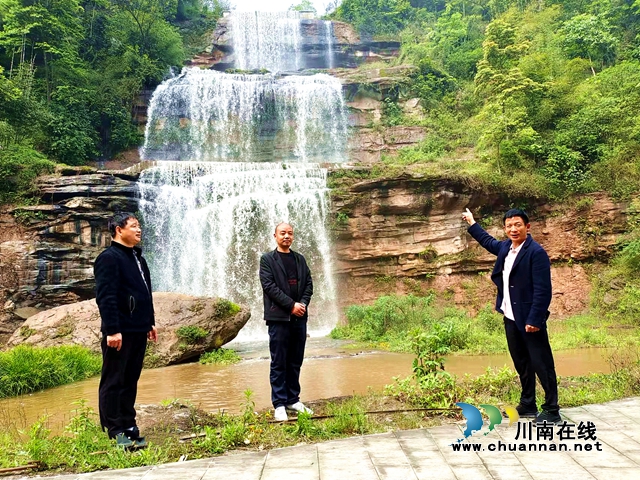 納溪旅游風(fēng)景區(qū)再添新成員！古龍大瀑布景區(qū)＂五一＂開門迎客(圖2)