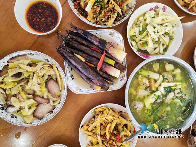 尋味春天美食 瀘縣方洞鎮(zhèn)雷筍走俏市場(chǎng)