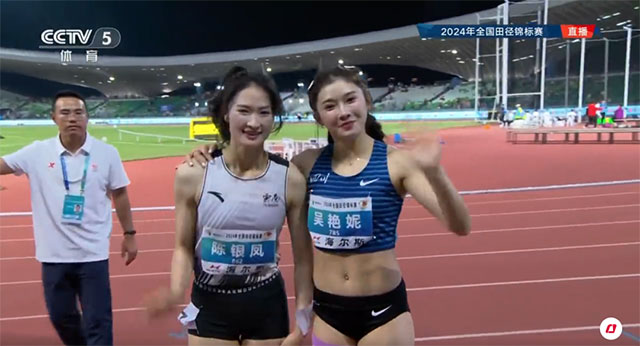 奧運會后首秀，自貢女孩吳艷妮，冠軍！