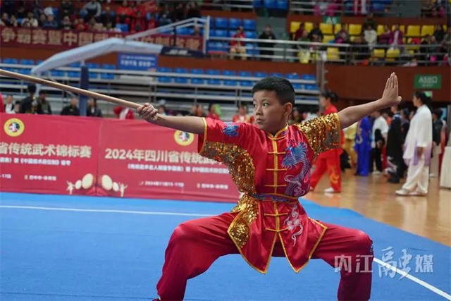 所向披靡！內(nèi)江11歲“少俠”奪得省級(jí)“武狀元”