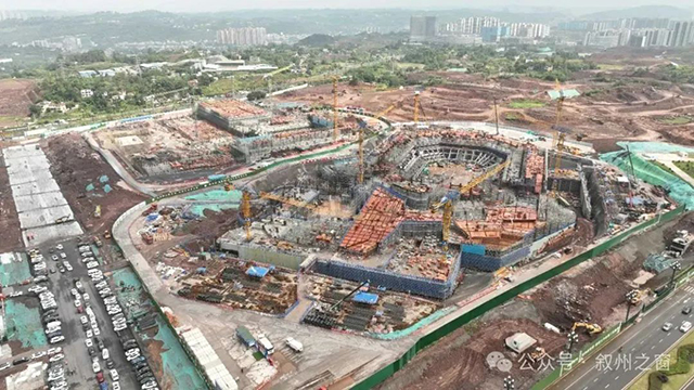 明年建成投用！宜賓城市體育文化綜合體項目加速推進(jìn)