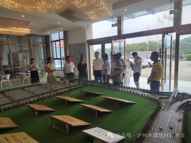 四川省工商聯(lián)領導蒞臨瀘州市建材商會開展“大走訪大調(diào)研大宣講”活動