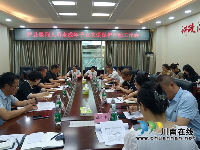 以愛為燈 以心護(hù)航｜瀘縣關(guān)工委組織召開未成年子女關(guān)愛保護(hù)行動(dòng)工作會(huì)