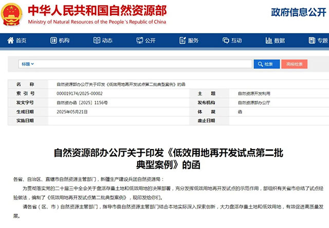 全省唯一！瀘州這一項目入選自然資源部《低效用地再開發(fā)試點第二批典型案例》