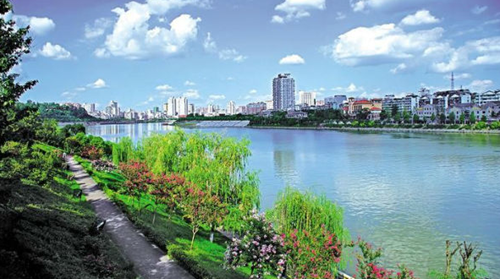 今年前九月：內(nèi)江水質(zhì)改善幅度居全國城市第19位(圖1)