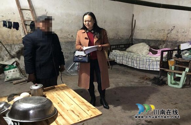 合江縣真龍司法所開展春節(jié)前社區(qū)服刑人員大走訪活動