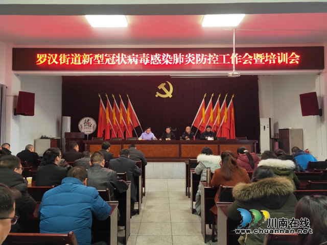 龍馬潭區(qū)羅漢街道召開新型冠狀病毒感染肺炎防控工作會暨培訓(xùn)會