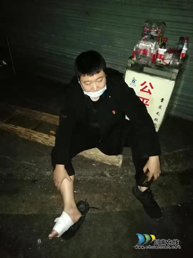 龍馬潭區(qū)紅星街道：輕傷不下疫線，永葆軍人本色