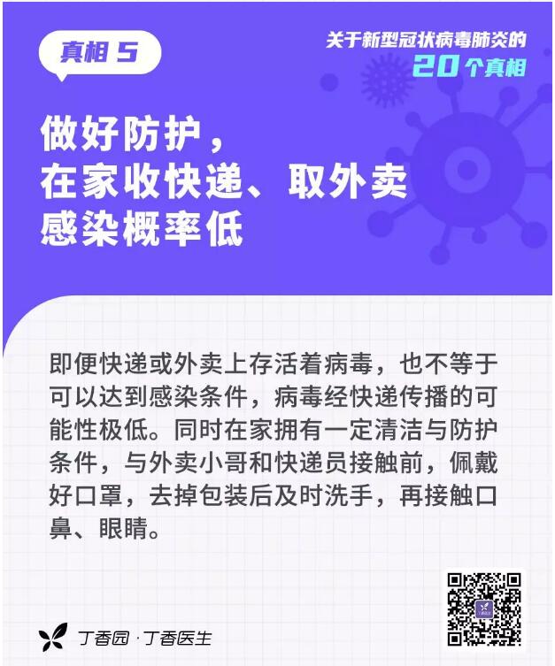 收外賣、快遞會(huì)感染？20個(gè)關(guān)于新型冠狀病毒的真相，轉(zhuǎn)需(圖5)