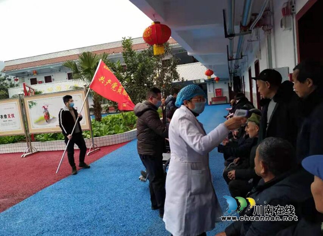 宜賓南溪區(qū)汪家鎮(zhèn)：疫情防控走進敬老院