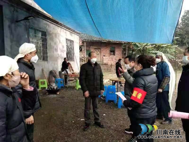 龍馬潭區(qū)石洞街道:勸導(dǎo)喪事從簡 共同筑起抗疫防線(圖2)