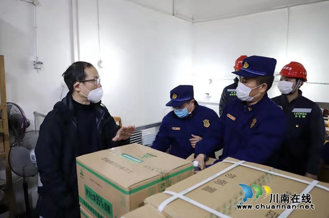 瀘州消防大力開展消防監(jiān)督檢查 全力服務保障疫情防控大局(圖5)
