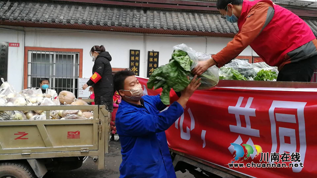 大渡口鎮(zhèn)太和村捐贈8000斤愛心蔬菜回饋社會