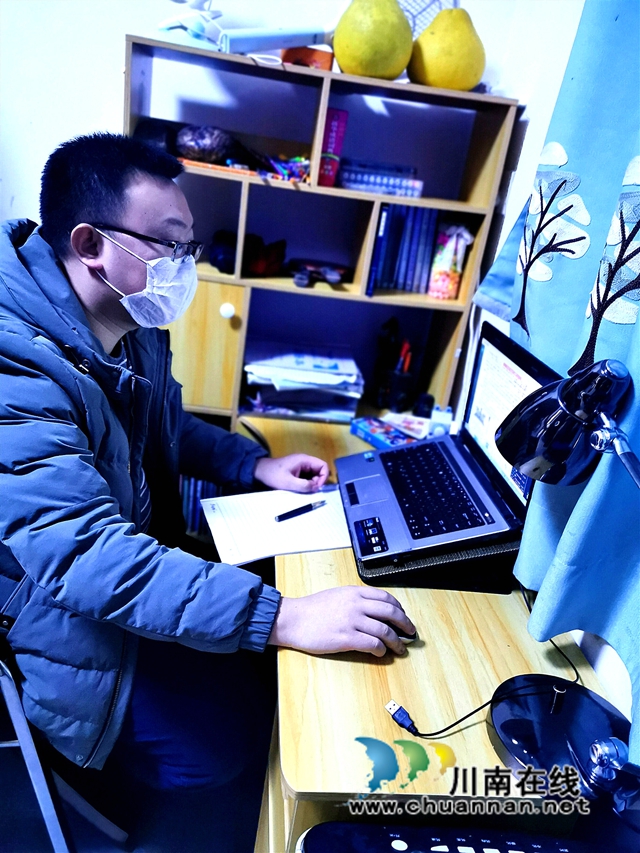 納溪區(qū)護國中學 師生齊心“停課不停學”（一）