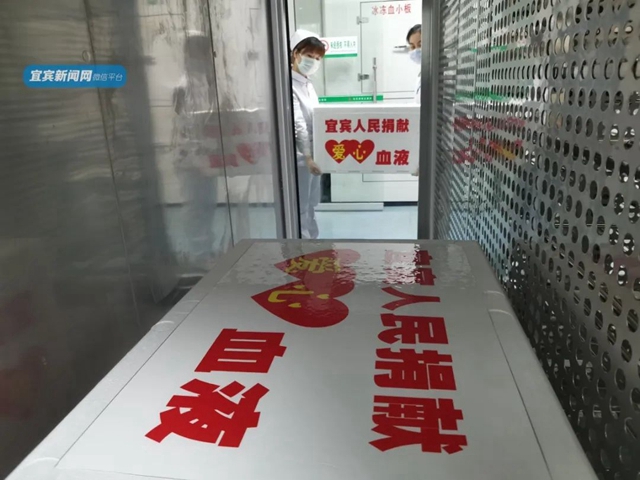 支援湖北！宜賓捐出10萬毫升血液(圖2)