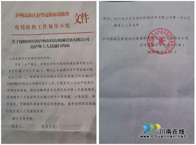 瀘州潤達機械： 不遺余力抓好防控，不惜代價復(fù)工復(fù)產(chǎn)(圖15)