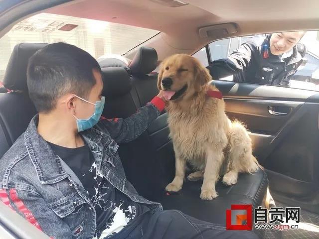 可愛的它找到新家了！但自貢牛佛派出所的民警卻哭了……