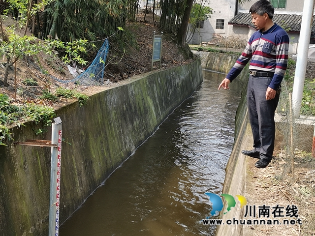 瀘縣水庫開閘放水，自流灌溉8萬畝稻田(圖5)