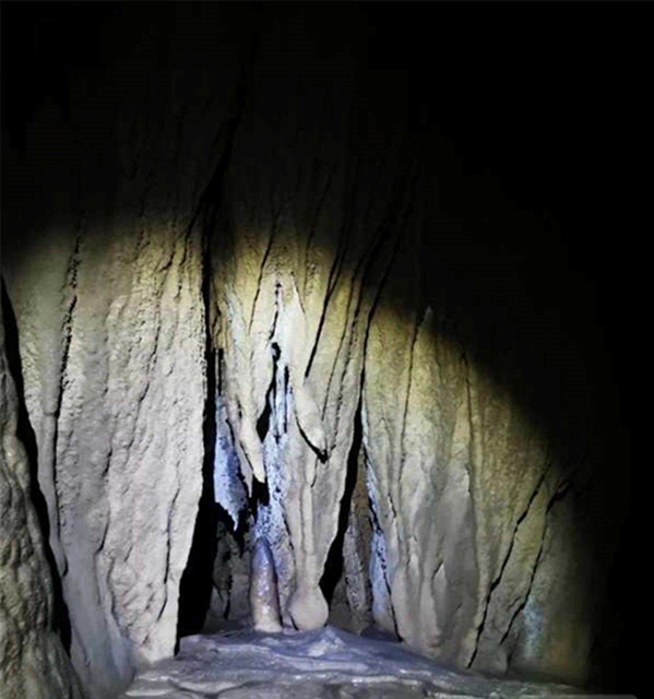 古藺深山溶洞發(fā)現(xiàn)“三魚共頭”巖畫？ 考古專家：圖像最早不過漢代 是否今人所刻要待現(xiàn)場(chǎng)察看(圖2)
