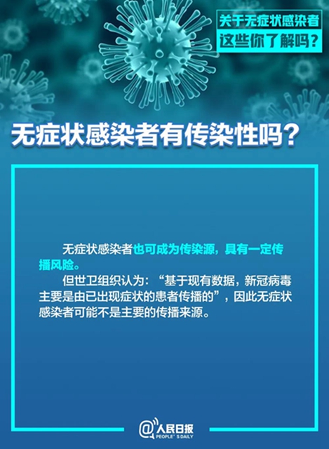 【分享】瀘州出現(xiàn)1例無癥狀感染者，有傳染性嗎？(圖5)