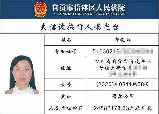 自貢一大批“老賴”名單曝光！有你認(rèn)識的沒?(圖6)