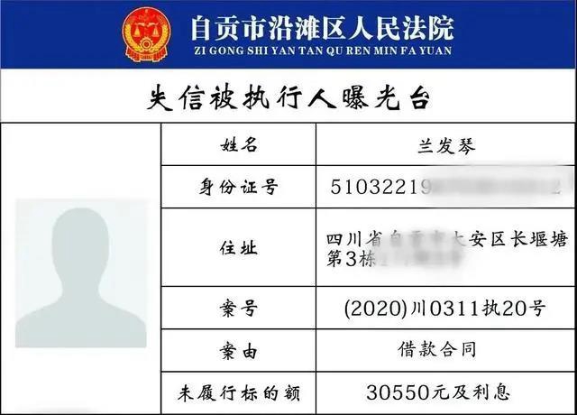 自貢一大批“老賴”名單曝光！有你認(rèn)識的沒?(圖15)