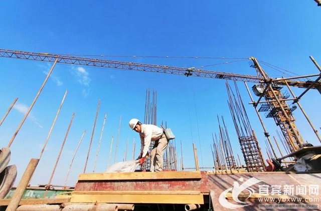 拼搏一季度！宜賓570個(gè)在建工地全復(fù)工(圖2)