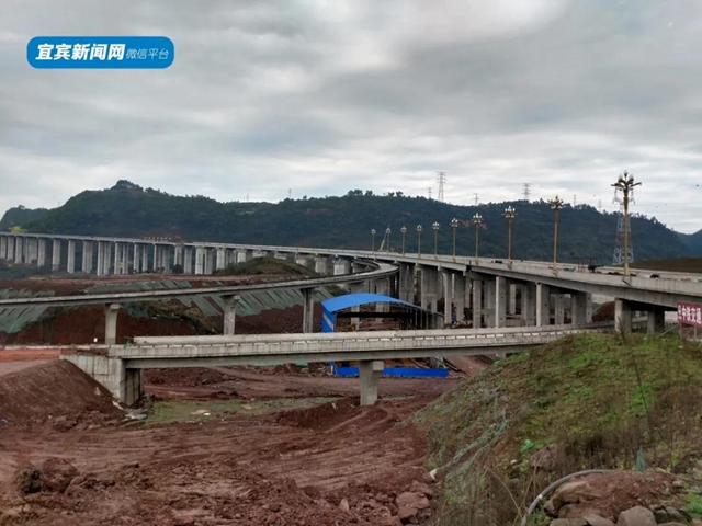 好消息！宜賓這座大橋下月將通車！最快連接五糧液機(jī)場(圖5)