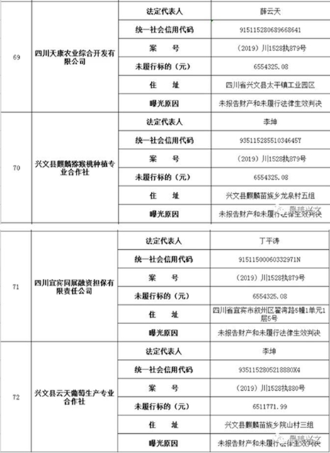 集體曝光！宜賓這112人被拉入黑名單！快看有你認識的嗎？(圖19)