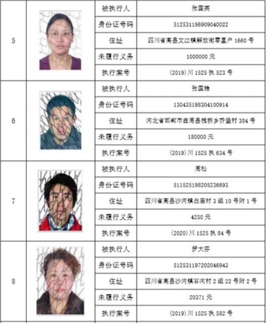 集體曝光！宜賓這112人被拉入黑名單！快看有你認識的嗎？(圖21)