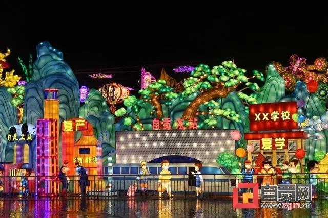 第26屆自貢燈會(huì)將于4月30日重啟，新增抗疫燈組(圖10)