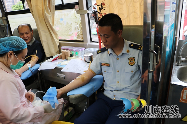 瀘州消防無償獻(xiàn)血：以愛的名義抗擊疫情，以愛的行動為健康護(hù)航(圖5)