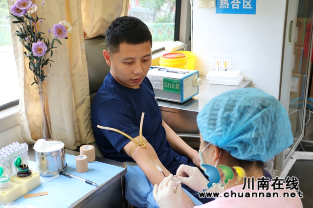瀘州消防無償獻(xiàn)血：以愛的名義抗擊疫情，以愛的行動為健康護(hù)航(圖4)