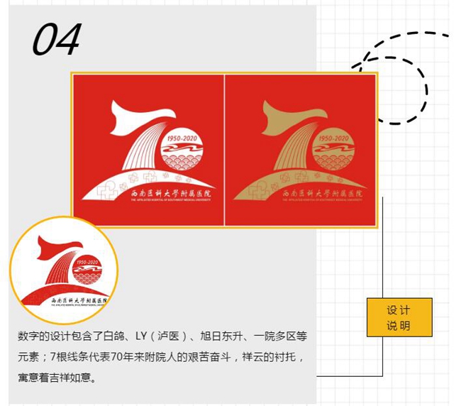 西南醫(yī)大附院70周年院慶logo，由你來定！(圖4)
