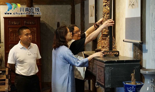 江陽(yáng)區(qū)委常委李紅梅：為楠域奇緣博藏館的發(fā)展群策群力更有作為！?(圖5)