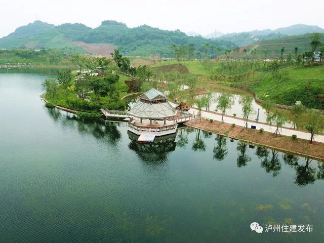 山水如畫！瀘州漁子溪生態(tài)公園下月驗收！(圖3)