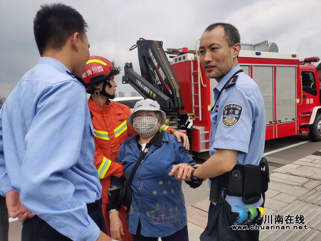 兩人在瀘州國窖大橋上輕生！一人已跳入江中，一人被當場救下！(圖3)