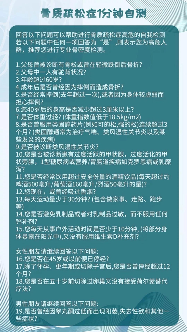 【擴(kuò)散】只要1分鐘，測(cè)測(cè)你患骨質(zhì)疏松的風(fēng)險(xiǎn)？(圖6)