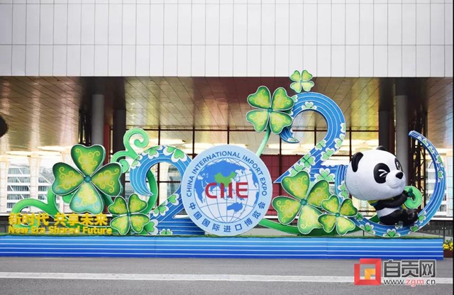 自貢彩燈點(diǎn)亮＂進(jìn)博＂ 千年鹽都走向世界！(圖18)
