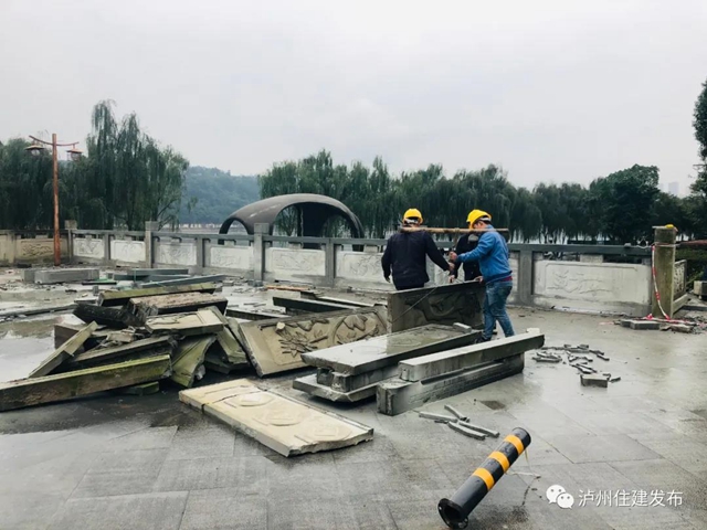 進(jìn)度條已完成70%，瀘州長江濱江路本月底將靚麗歸來(圖6)