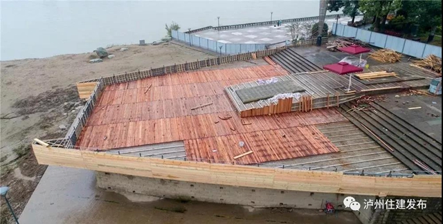 進(jìn)度條已完成70%，瀘州長江濱江路本月底將靚麗歸來(圖7)