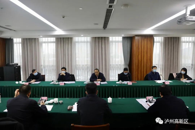 王寧、楊興平到瀘州國(guó)家高新區(qū)督導(dǎo)工作(圖2)