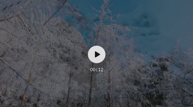 冰雪奇緣！快來(lái)古藺捕捉陽(yáng)光下的雪封仙境！(圖1)