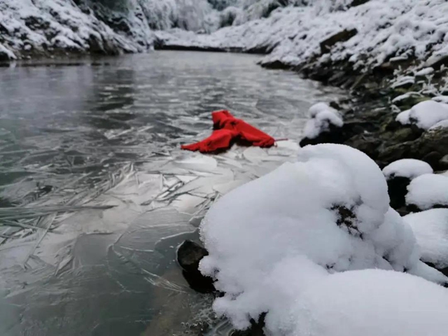 冰雪奇緣！快來(lái)古藺捕捉陽(yáng)光下的雪封仙境！(圖13)