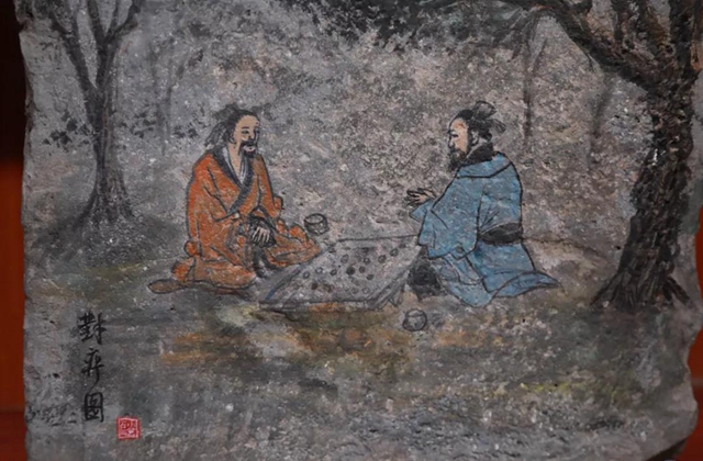 奇了！合江這女子在石頭上作畫(huà)，美得很！(圖16)